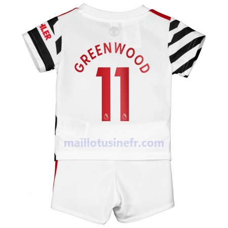 Maillot de Foot Manchester United Greenwood 11 Troisième 2020-21 - Enfant